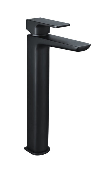 Sorrento Black Tall Mono Basin Mixer│ASORHD08K