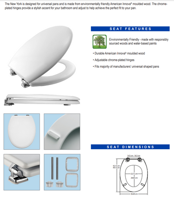 Bemis New York Toilet Seat | CB14