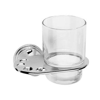 Croydex Westminster Chrome Tumbler & Holder | CHM11384