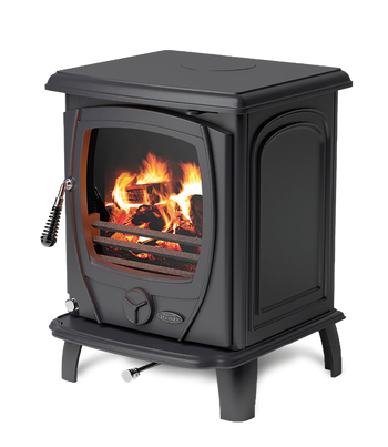 Waterford Stanley Aoife Eco Non-Boiler Solid Fuel Stove-Matt Black│SAMBNB