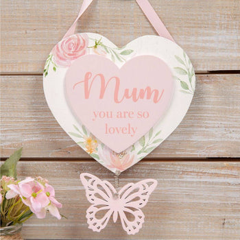 Sophia Mum Heart Hanging Plaque│SP2283M