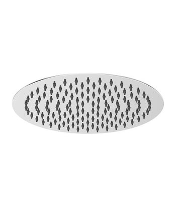 Sync Round Thin Stainless Steel Shower Head 250mm Chrome | USH0048