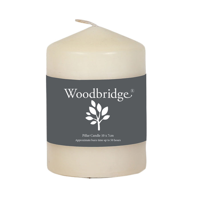 Woodbridge Ivory Pillar Candle